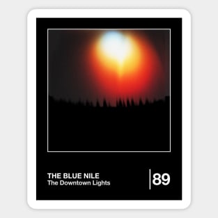 The Blue Nile / Minimalist Style Graphic Design Magnet